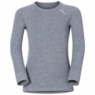 Odlo-Crew Neck Shirt-Shirt l/s crew neck WARM KIDS