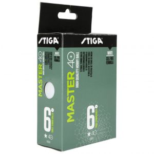 Stiga-Ping Pong- Table Tennis-tt ball master abs2-star 6-pac