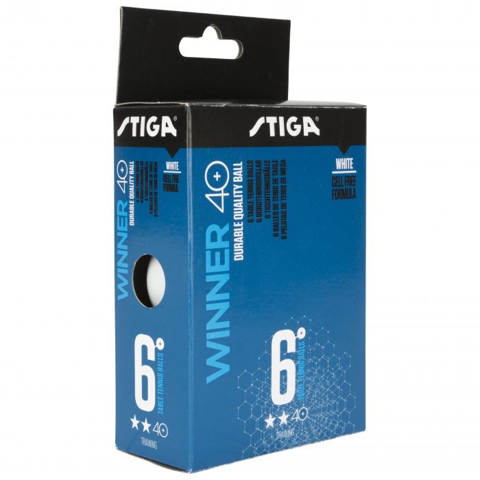 Stiga-Ping Pong- Table Tennis-tt ball master abs 1-star 6-pa