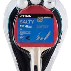 Stiga-Ping Pong- Table Tennis-Set SALTY: 1 bat, 1 batcover,