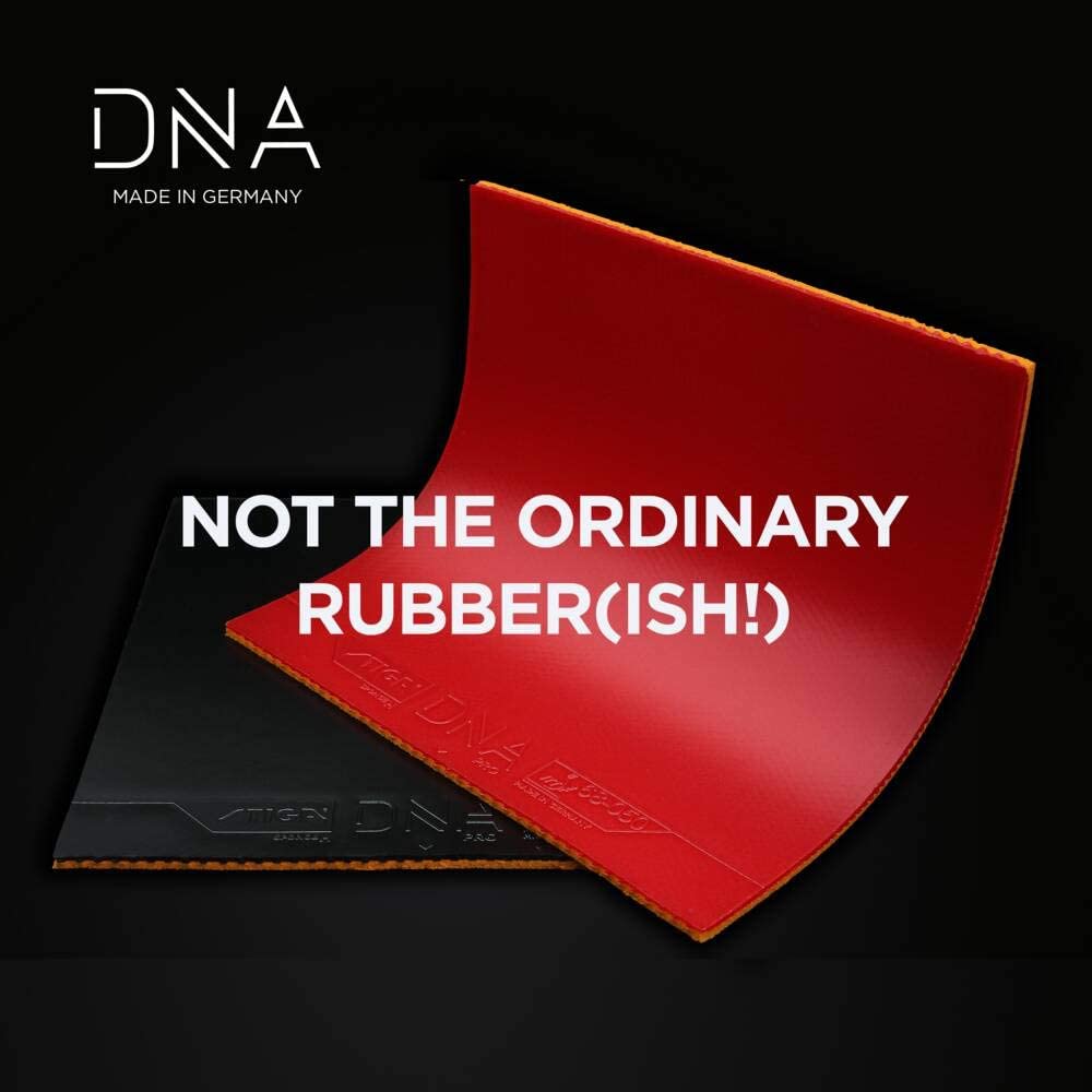 Stiga-Ping Pong- Table Tennis-Rubber Dna Pro , Red, 2.1