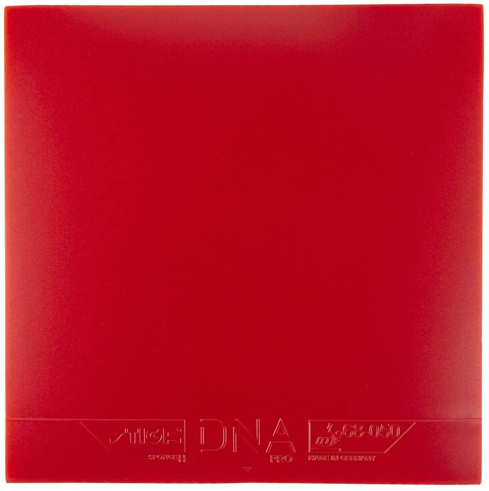 Stiga-Ping Pong- Table Tennis-Rubber Dna Pro H, Red 2.1