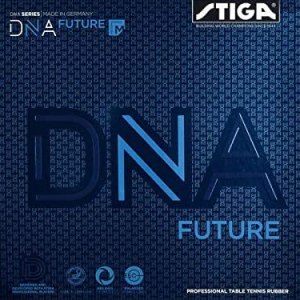 Stiga-Ping Pong- Table Tennis-Rubber Dna Future M, Black 2.1