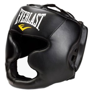 everlast-boxing-Leather Full Protection Headge