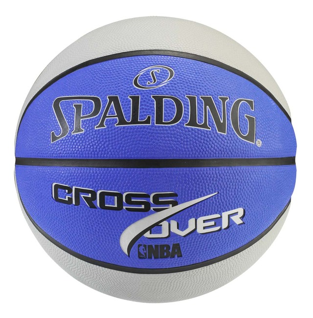 Spalding-Basketball-CROSS OVER ALL SURFACE BlueSil