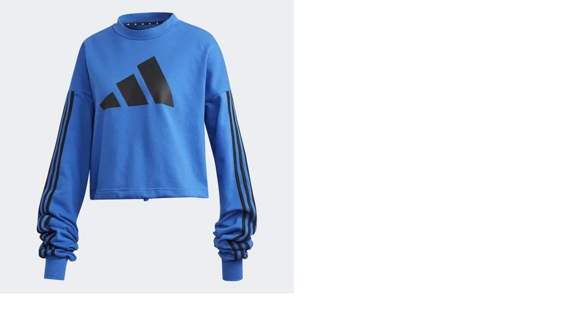 Adidas-sweatshirt-W Adjust Sweat BLUE
