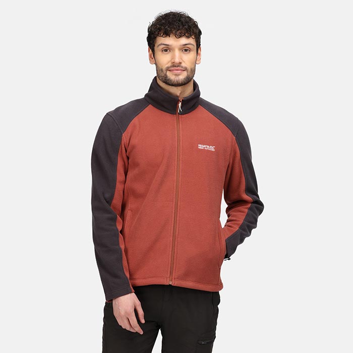 Regatta-hiking-outdoor-Hedman II Fleece-Sahara/Ash