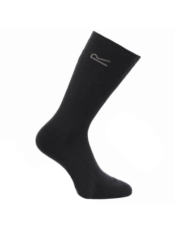 Regatta-Socks-5pk Thermal Sock  Black