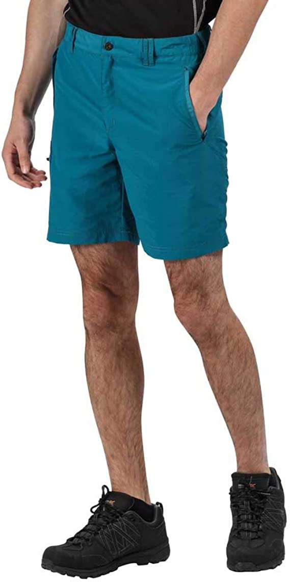 Regatta-hiking-outdoor-Leesville Shrt II-Deep Forest