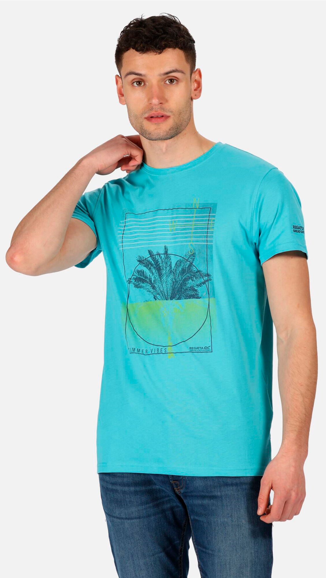 Regatta-hiking-outdoor-Cline IV          Maui Blue