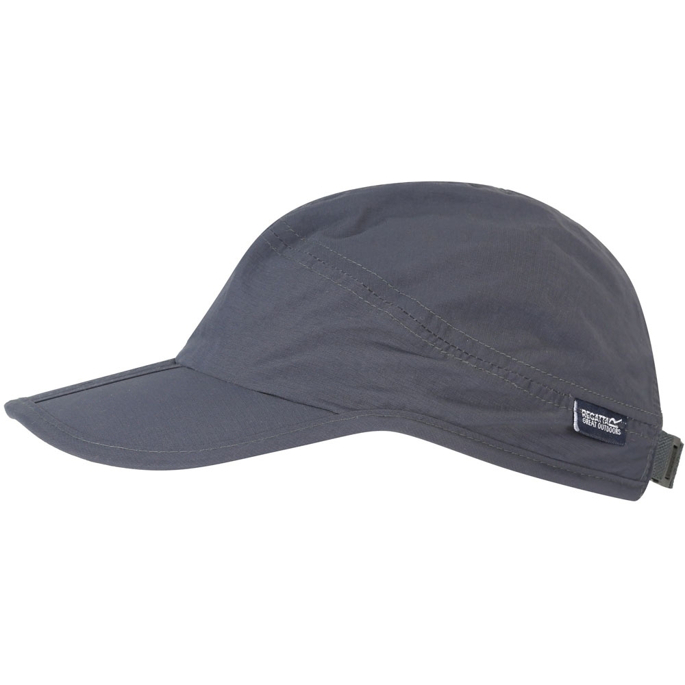 Regatta-Hat-Folding Peak Cap-Seal Grey
