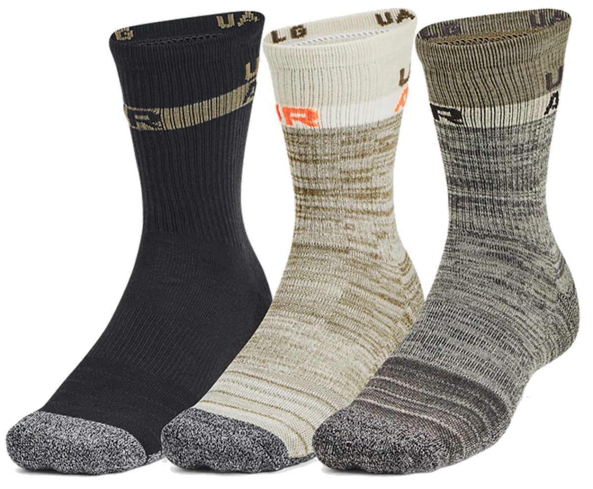 Under armour-socks-UA Heatgear Novelty Crew, LG