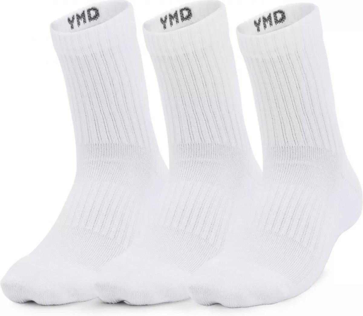 Under armour-socks-UA Youth Core Crew 3pk, YLG