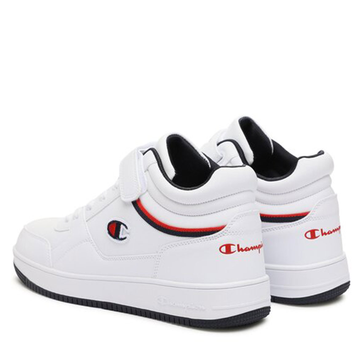 Champion-Kids-Footwear-REBOUND MID Mid-WHT/NAVY/R