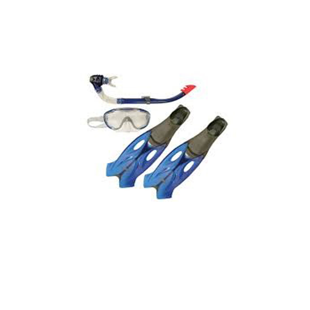 speedo-unisex-equipment-GLIDE MASK SNORKEL FIN SET UNI