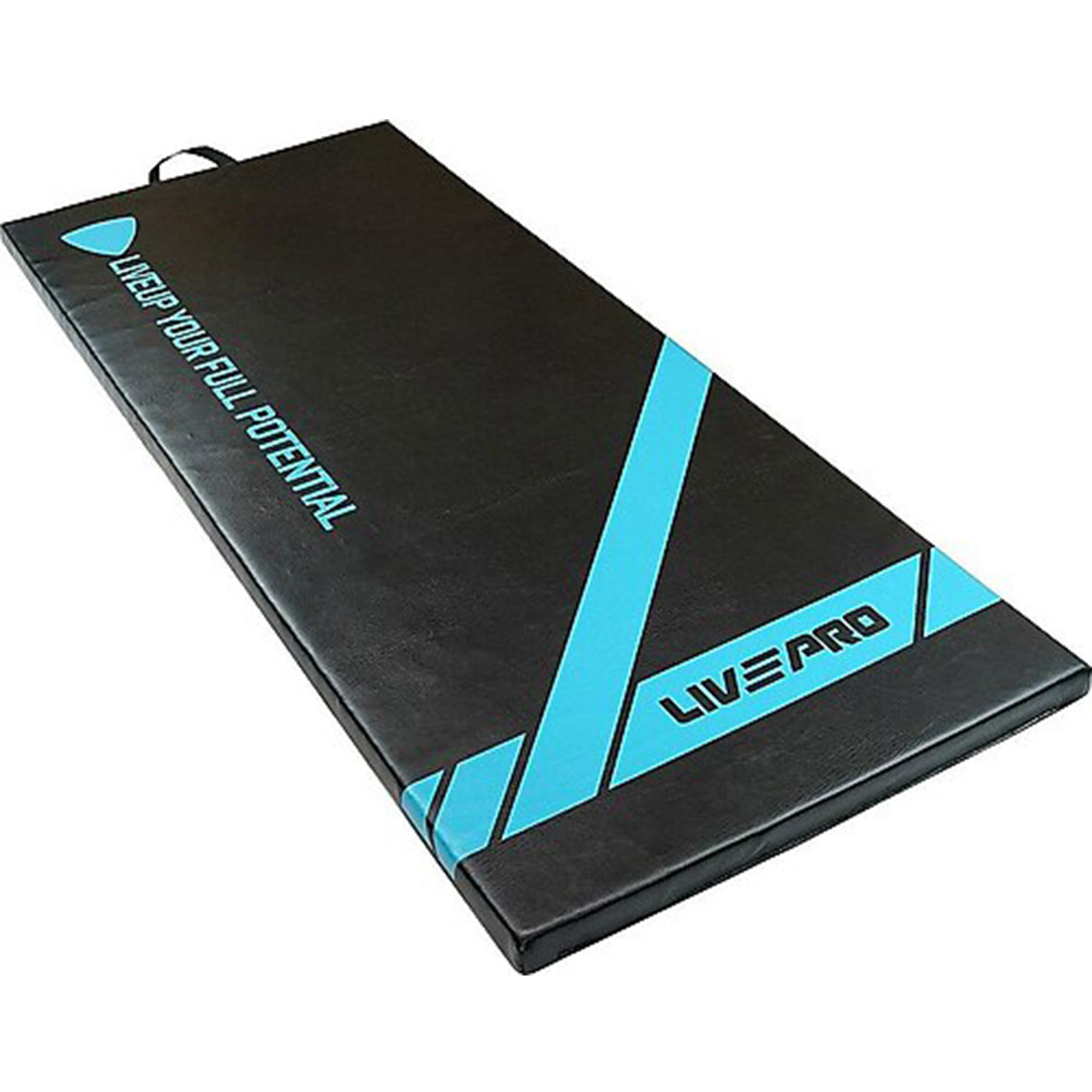 Live Up-Unisex-Accessories-MULTI PURPOSE STRTCH MAT-BK