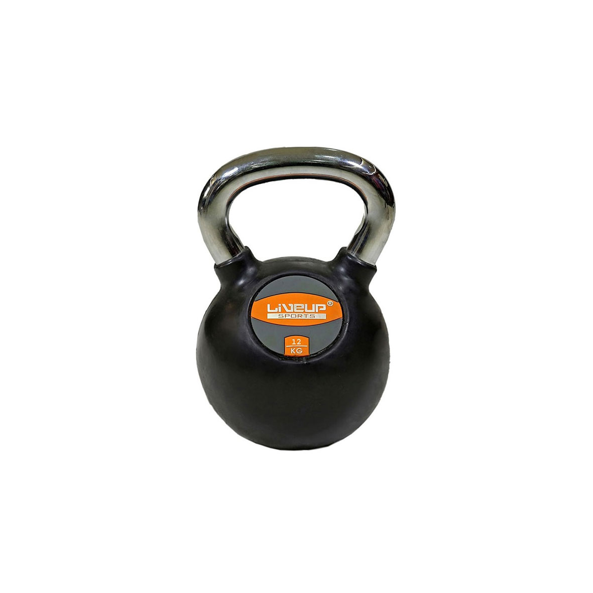 Live Up-Unisex-Accessories-Rubber kettlebell  12kg