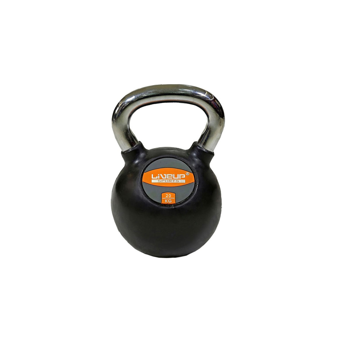 Live Up-Unisex-Accessories-Rubber kettlebell  20kg