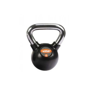 Live Up-Unisex-Accessories-Rubber kettlebell  8kg