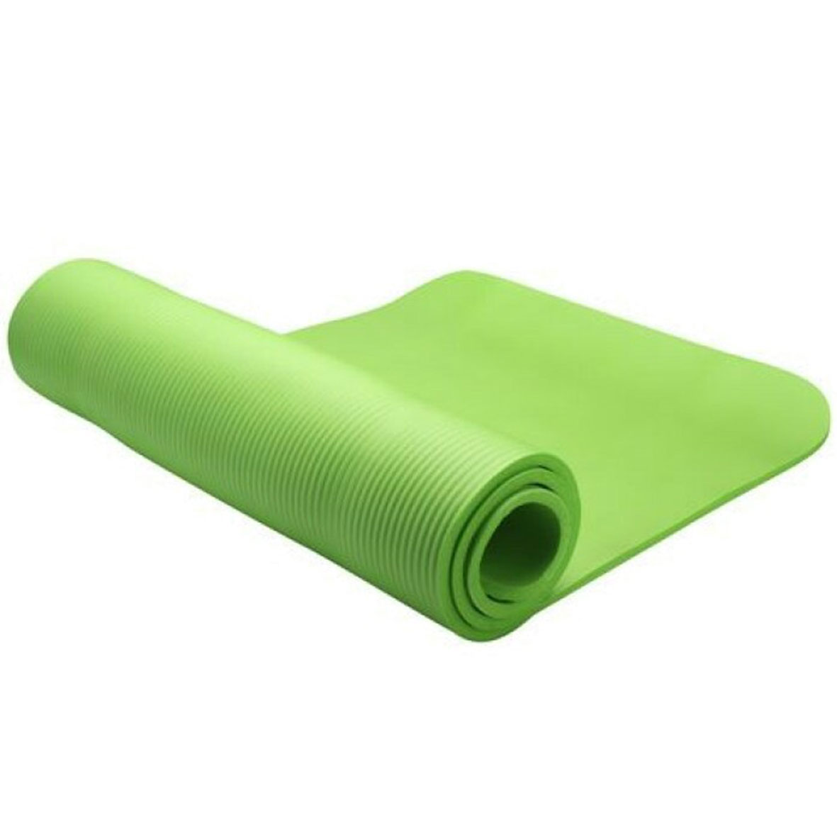 Live Up-Unisex-Accessories-NBR YOGA MAT GREEN 180x60x1.2c