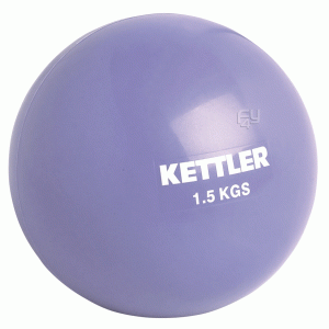 Kettler-Unisex-Accessories-TONING BALL 1,5 kg / violet